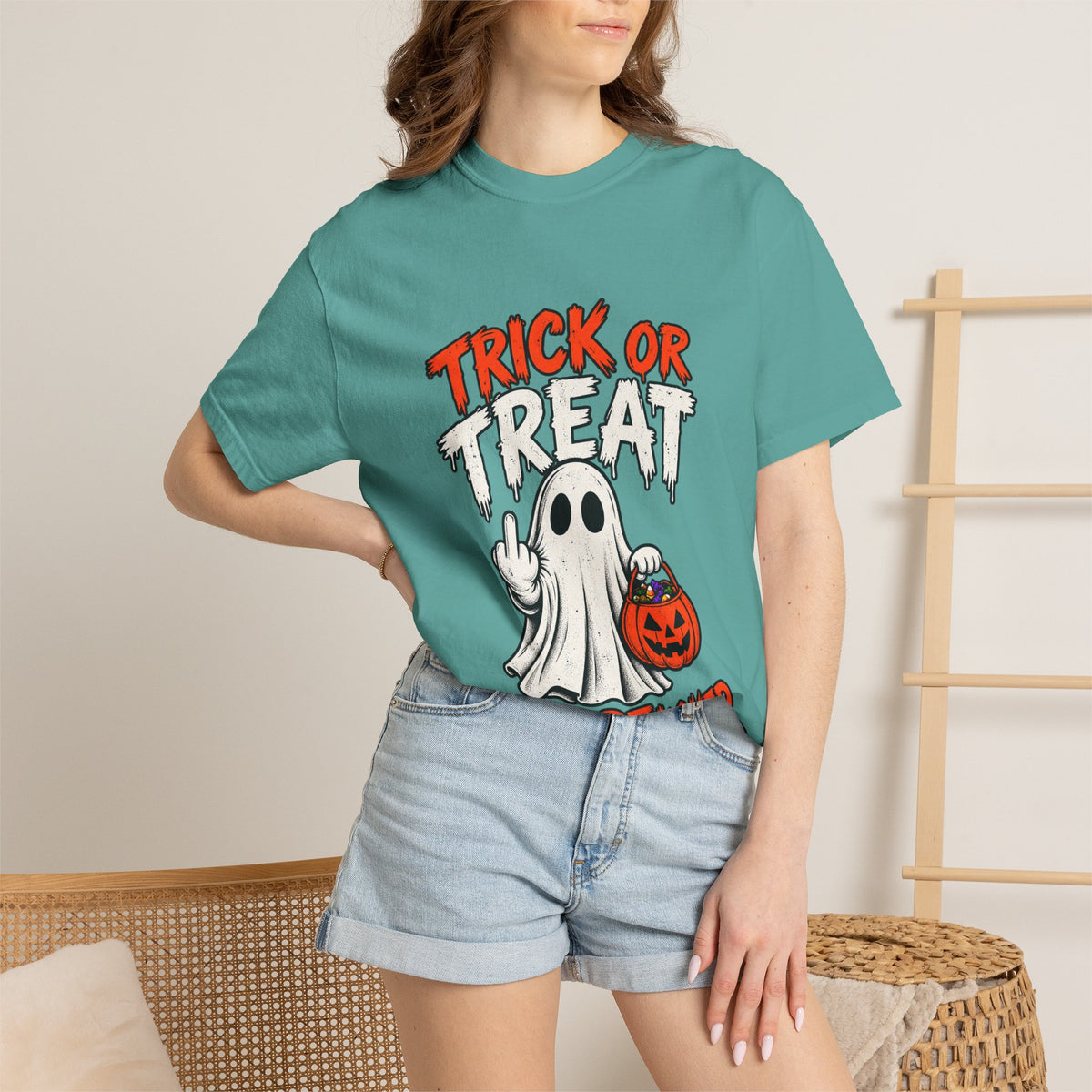 Trick or Treat Motherf*cker Halloween T-Shirt