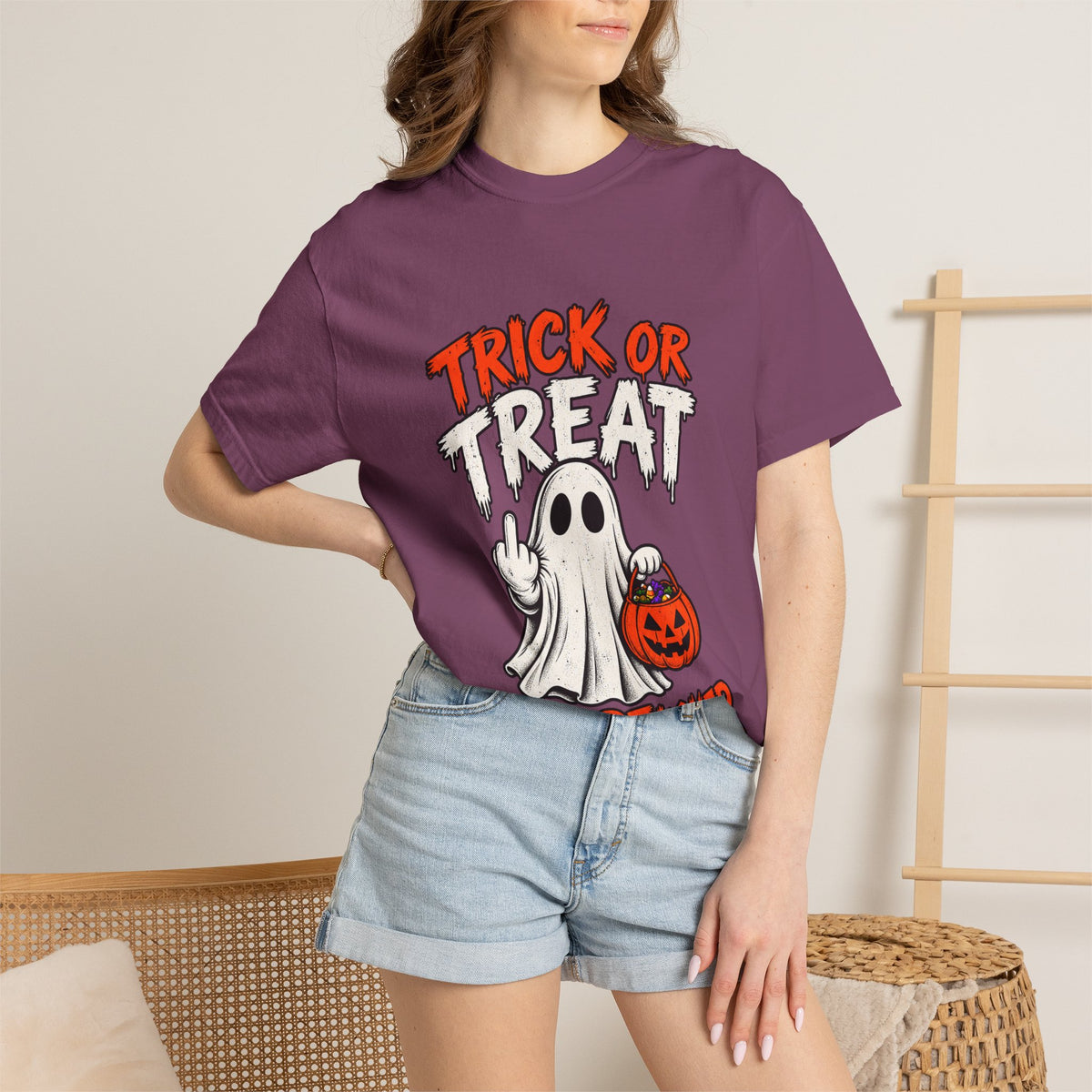 Trick or Treat Motherf*cker Halloween T-Shirt